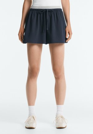 OYSHO, Šortky - metallic blue