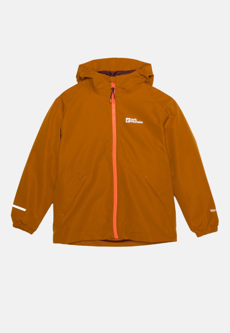Jack Wolfskin ICELAND 3IN1 K - Giacca outdoor - autumn leaves