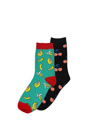2 PACK - Calcetines - cherries and bananas