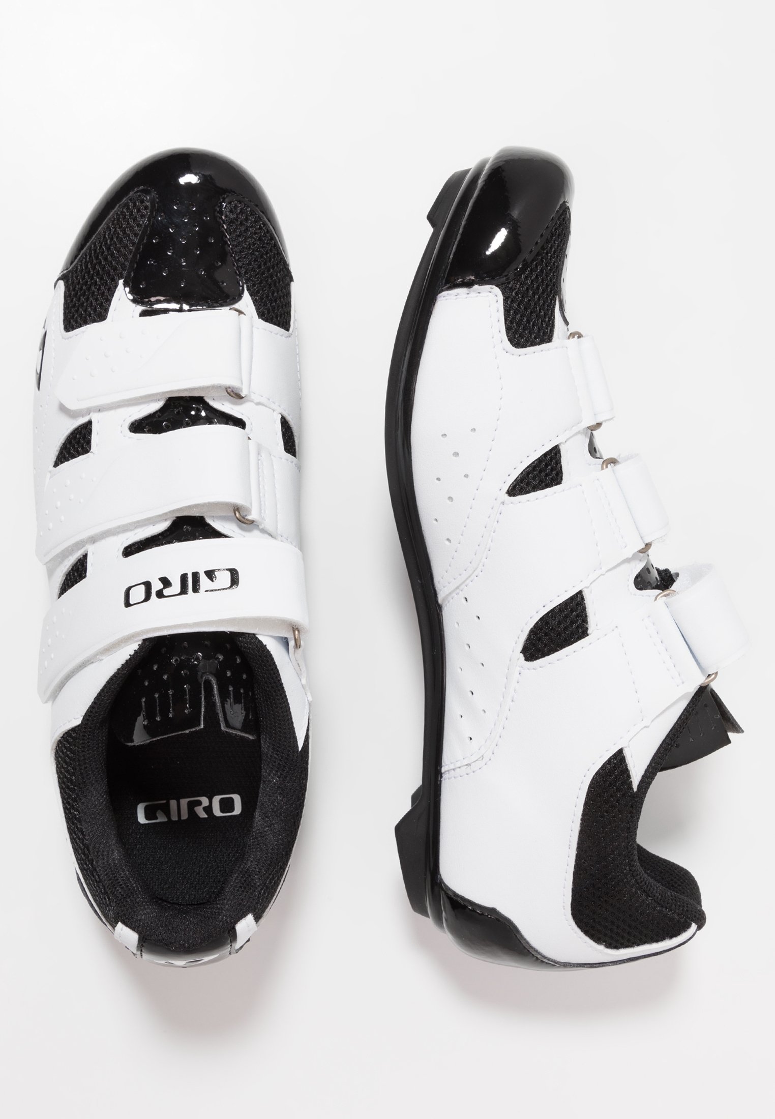 Giro TECHNE Sykkelsko whiteblack Zalando.no Giro CYLINDER Sykkelsko black Zalando.no