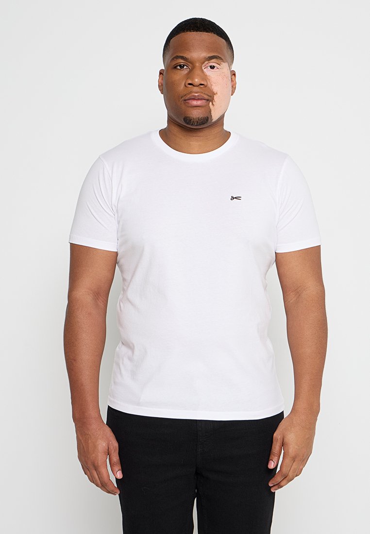 Denham T-shirt basic wit