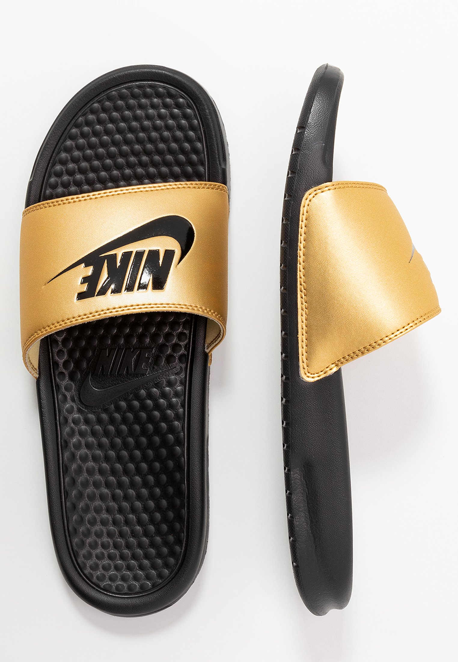 Nike benassi metallic Clearance