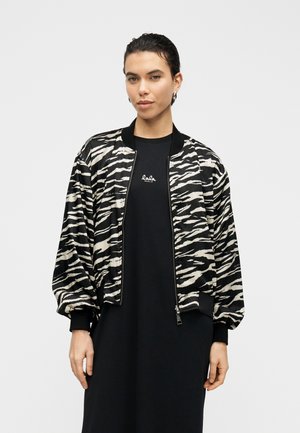JACKET JESSA - Bomber dzseki - black/white