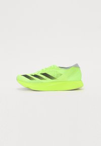 adidas Performance - ADIZERO TAKUMI SEN 10 - Maanteejooksu jalatsid - lucid lemon/core black/halo silver Väikepilt 1