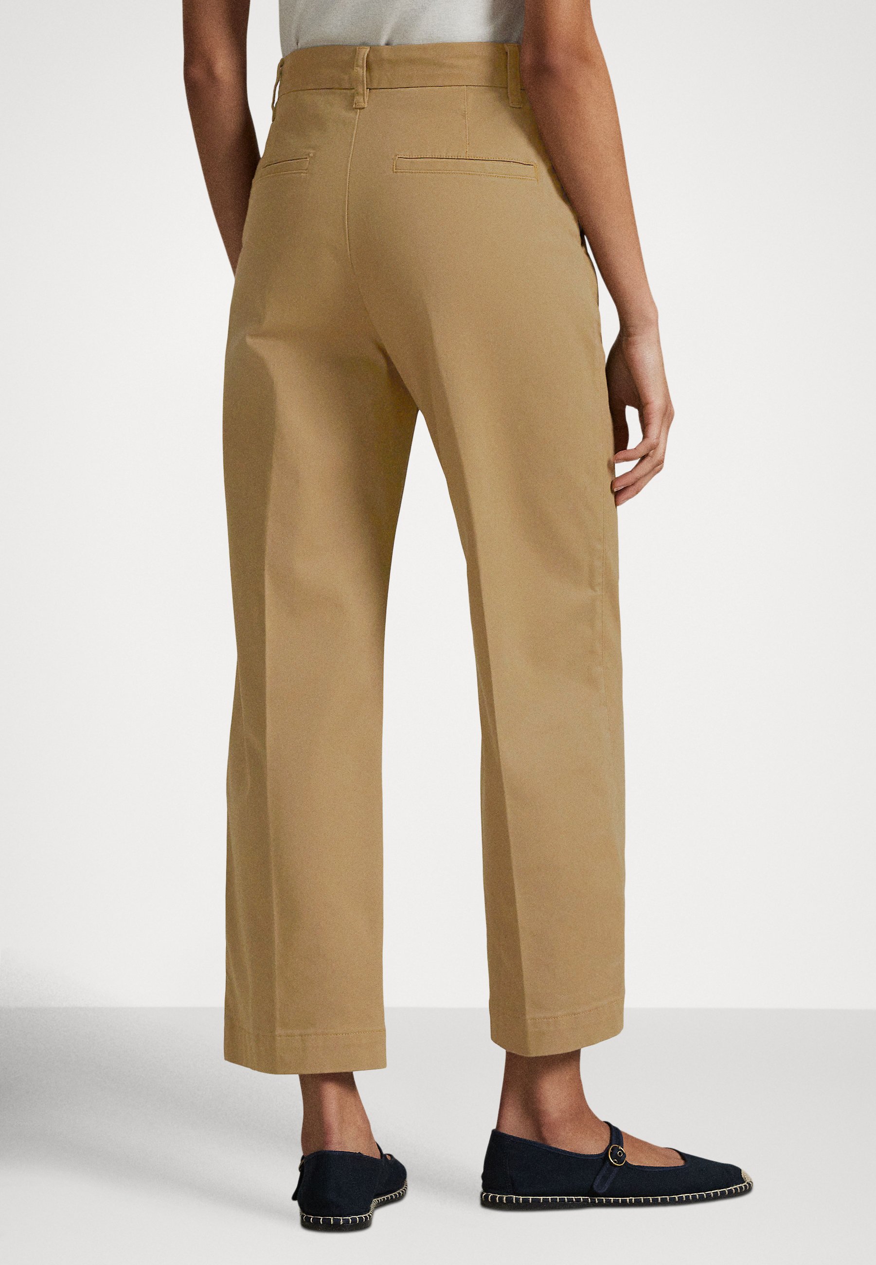 Polo Ralph Lauren CHINO WIDE-LEG PANT - Trousers - montana khaki