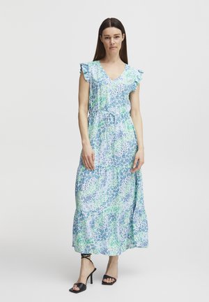 FRILL DRESS - Kjole - blue bell mix