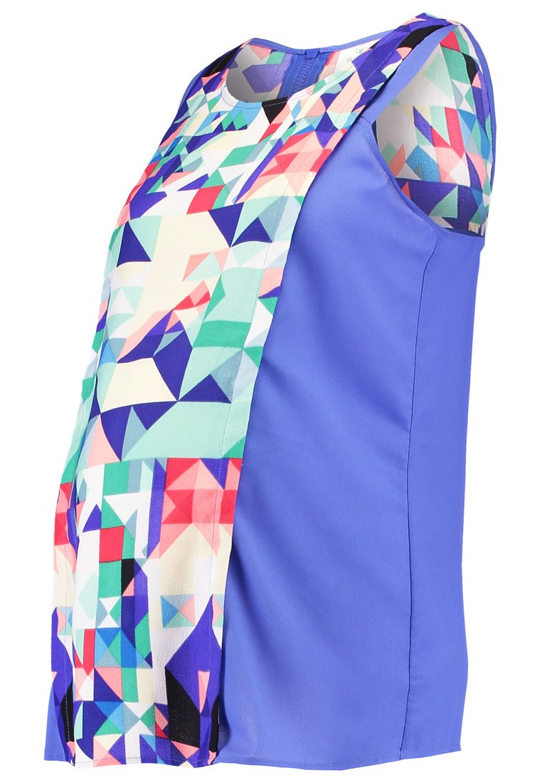 Spring Maternity Top blauw