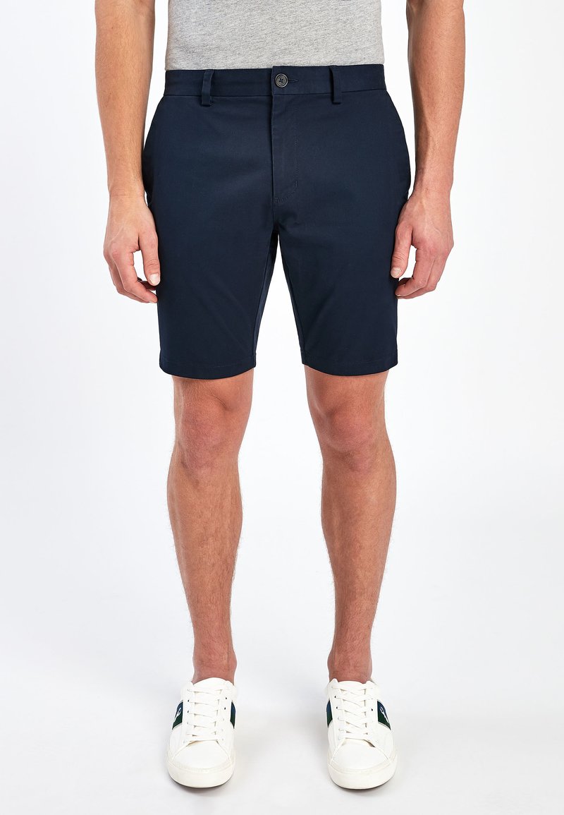 Next SKINNY FIT STRETCH CHINO - Kratke hlače - blue