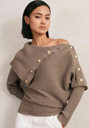LEXI - Strickpullover - taupe
