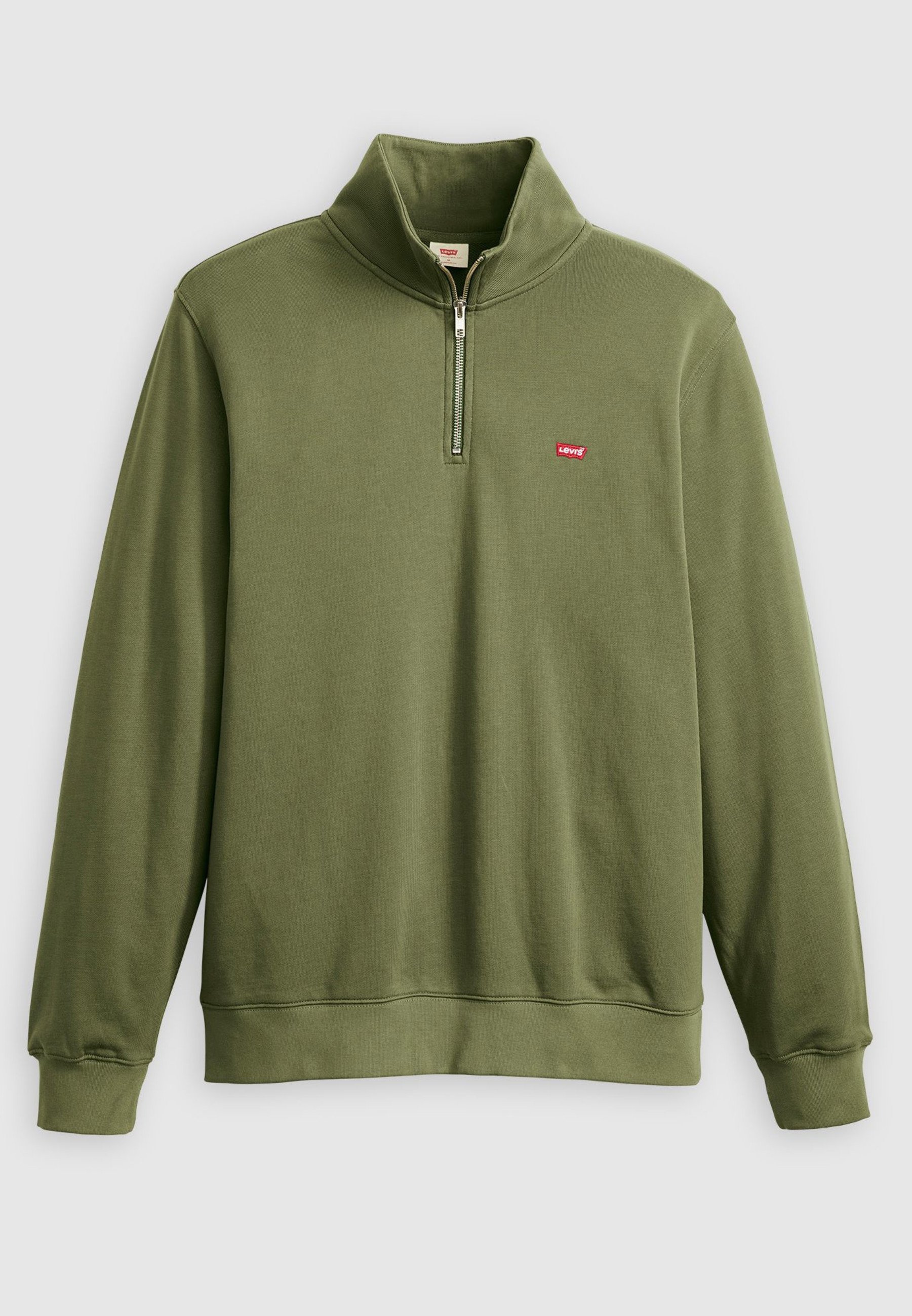 Levi's® ORIGINAL ZIP - Mikina - moss olive