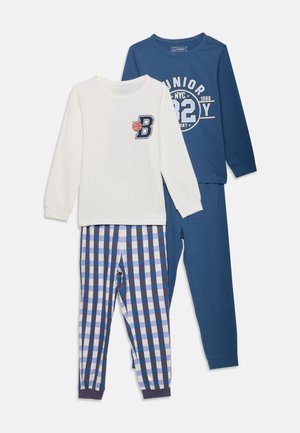 Friboo, 2 PACK SET - Pyjama top - off-white/dark blue