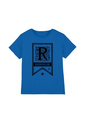 Cotton Soul, HARRY POTTER RAVENCLAW BANNER UNISEX - Print T-shirt - royal blue