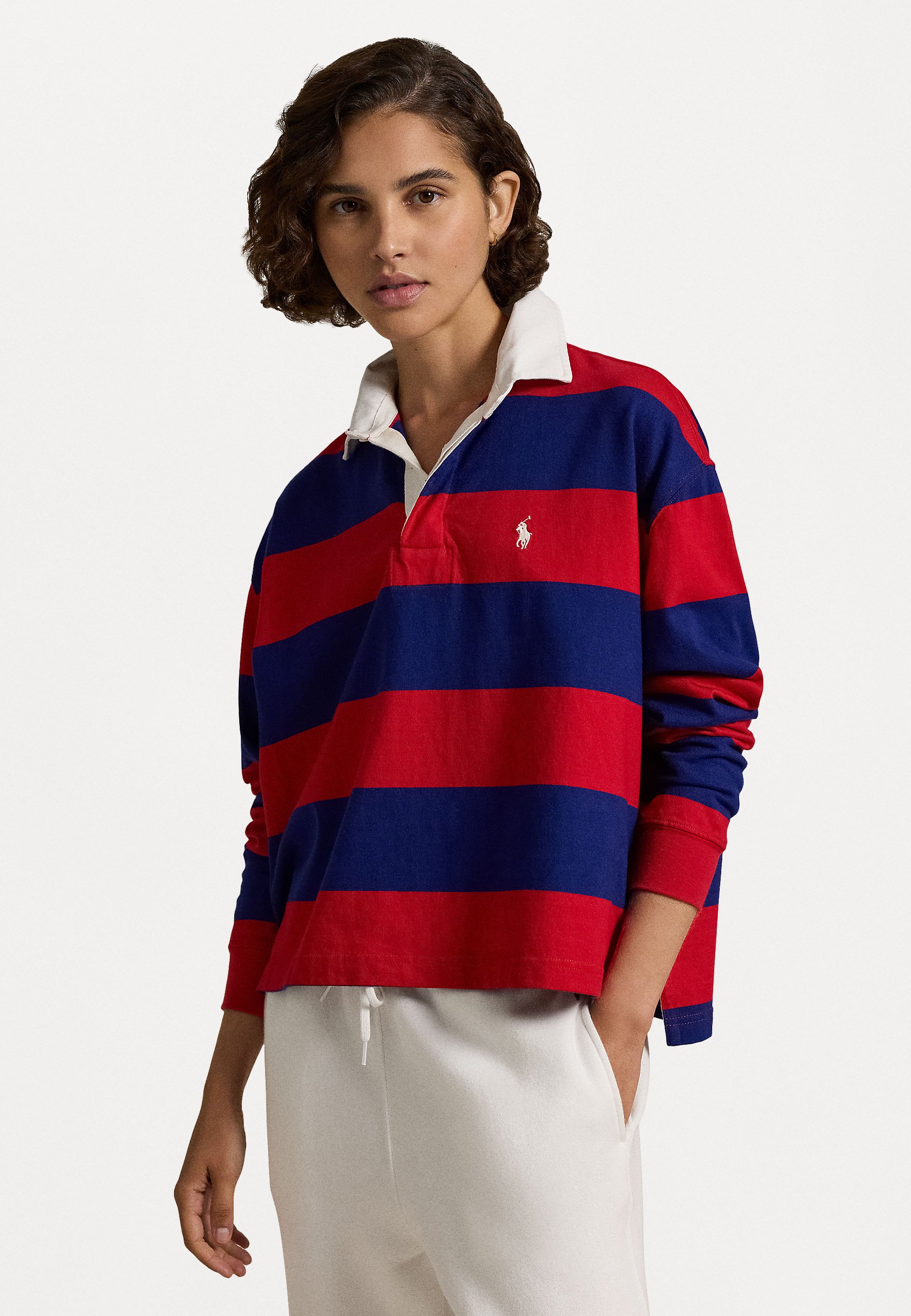 Vintage Polo Striped Polo Red White And Blue Ralph Lauren Polo