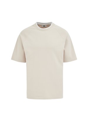 WE Fashion, T-shirt basique - beige