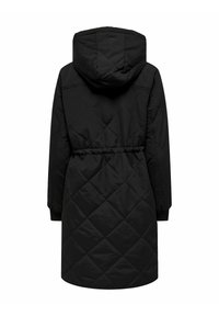 JDY JDYDIANA LONG HOOD  - Žieminis paltas - black