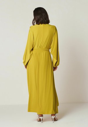 Next LONG SLEEVE - REGULAR FIT - Žerzejové šaty - citrine yellow