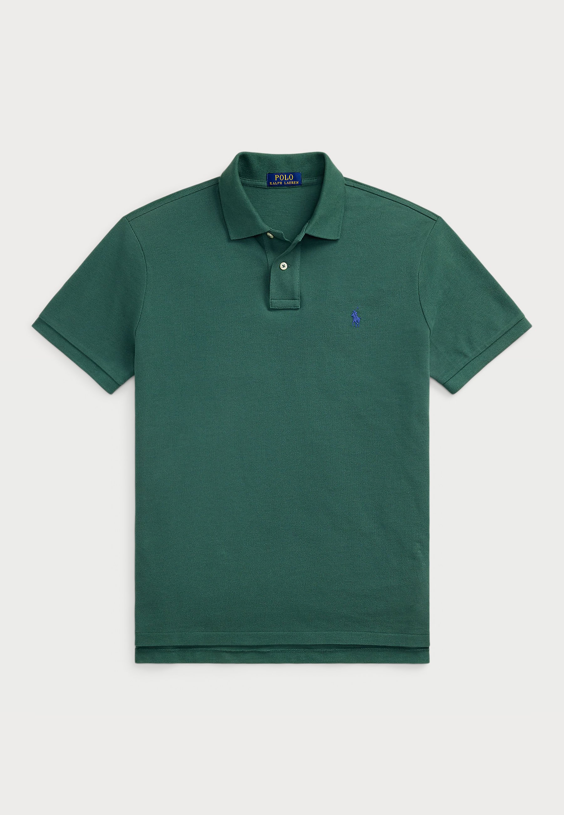 Polo by Ralph Lauren グリーン ポロシャツ XL Polo Ralph Lauren THE ICONIC MESH POLO SHIRT - Polo shirt - washed