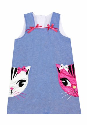 TWIN CATS - Jeanskleid - blau