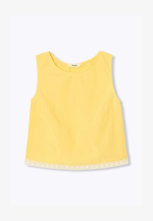 Promod, TOP DÉTAIL CROCHET - Blouse - orange clair