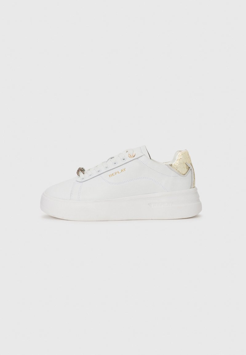 Replay UNIVERSITY RINGS - Sneakers laag - white