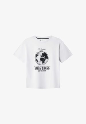 Pepe Jeans Printtipaita - white