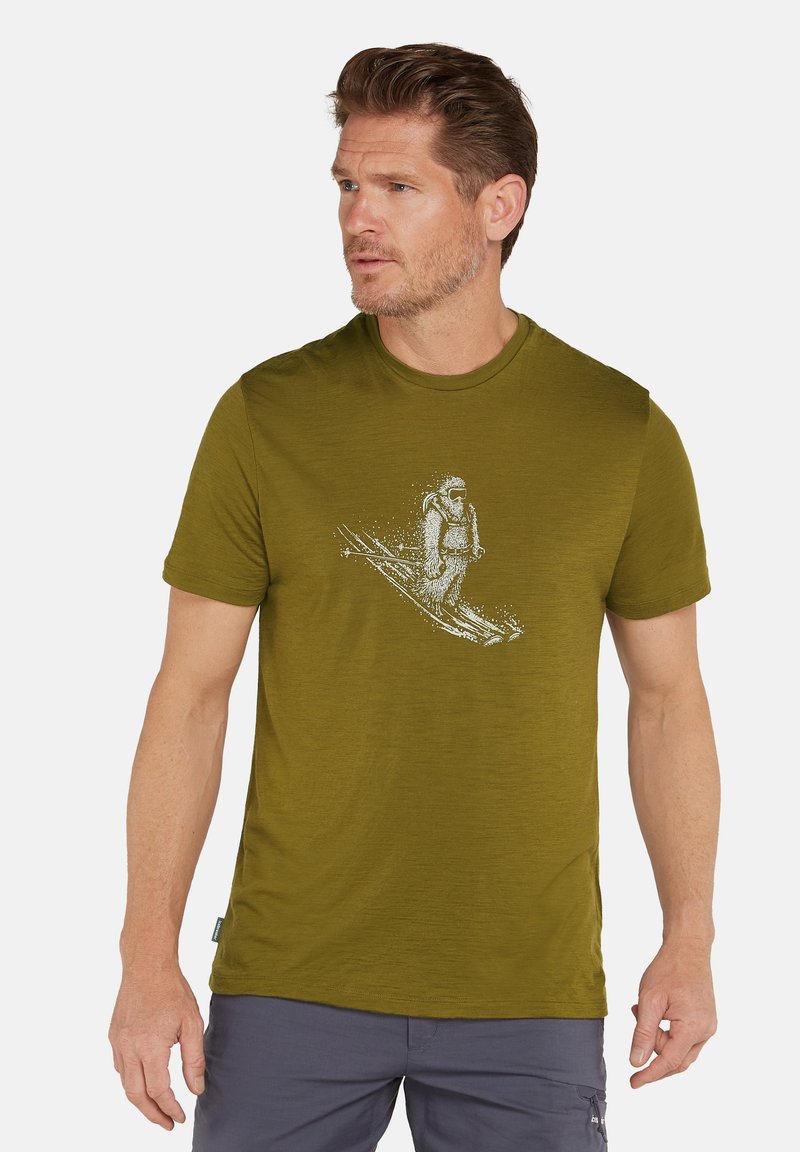 icebreaker Camiseta estampada - algae