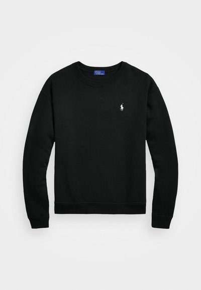 Polo Ralph Lauren FLEECE CREWNECK PULLOVER - Felpa - black