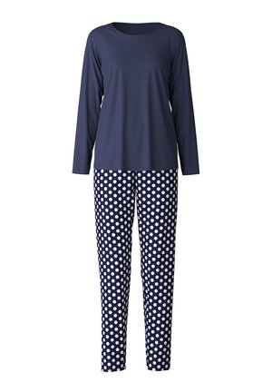 SPECIAL LANG SET - Nachtwäsche Set - peacoat blue