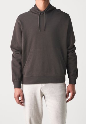 Hættetrøje - dark brown