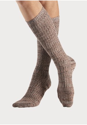 LASCANA Socken - 1x gelb-bunt, 1x grün-bunt, 1x rot-bunt, 1x blau-bunt, 1x hellbraun-bunt