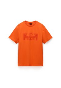 Selected, orange red