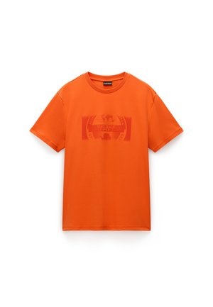 Napapijri VANNI - Print T-shirt - orange red