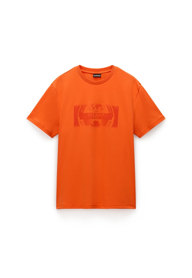 Napapijri T-shirt print lichtrood Napapijri T-shirt print lichtrood