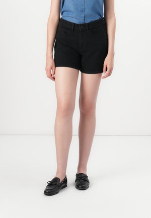 VIJAF - Farkkushortsit - black denim