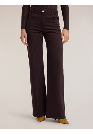 Motivi, PANTALONI PALAZZO CON PIEGA STIRATA - Stoffhose - marrone