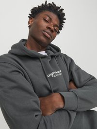 Jack & Jones JORVESTERBRO  - Felpa - asphalt
