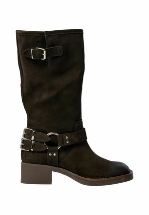 CLARISSASW - Botas camperas - dark brown