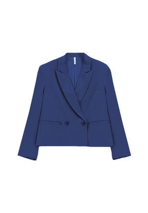 Imperial, BLAZER CORTO DOPPIO PETTO - Blazer - blu