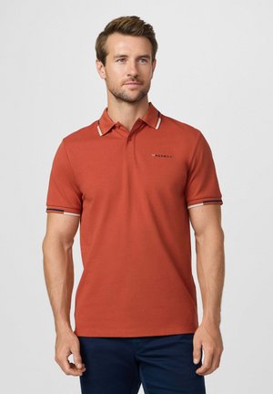 COAST TIPPED - Poloshirt - burnt ochre orange
