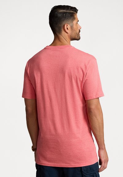 Polo Ralph Lauren Big & Tall JERSEY POCKET T-SHIRT - Jednoduché tričko - highland rose heather