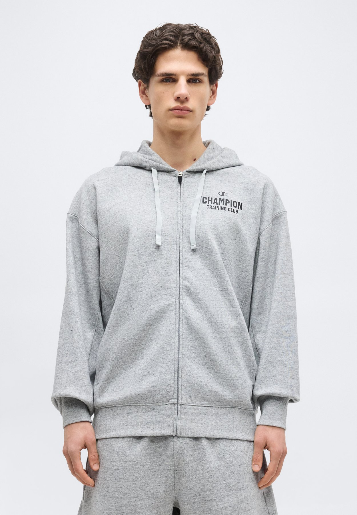 RING SIDE RELAX FIT FULL ZIP HOODIE