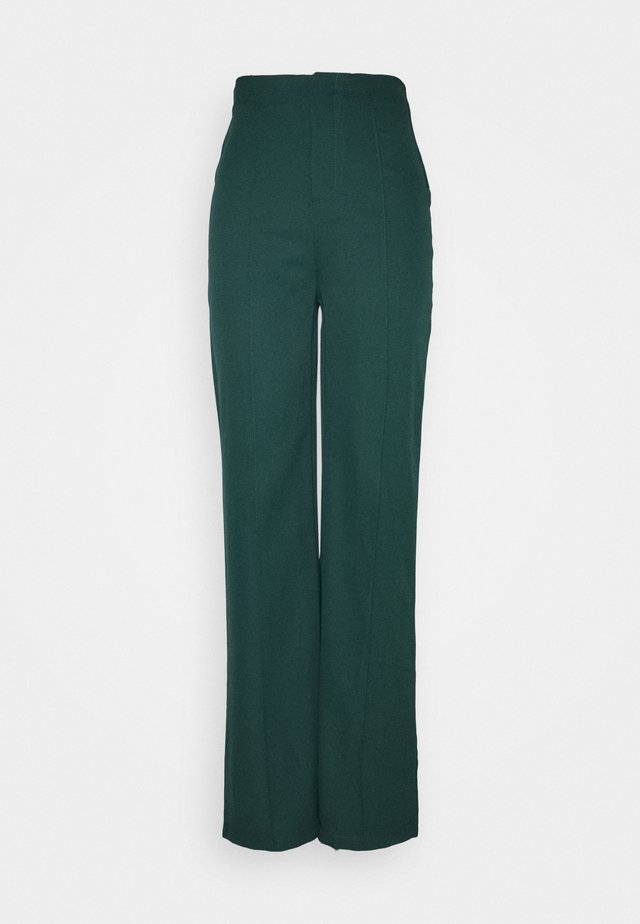 WIDE LEG TROUSER - Pantalon classique - green