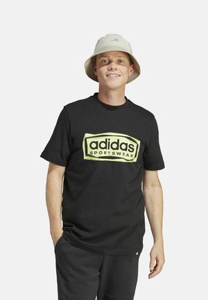 adidas Performance FLD SPW LOGO - T-shirt con stampa - black