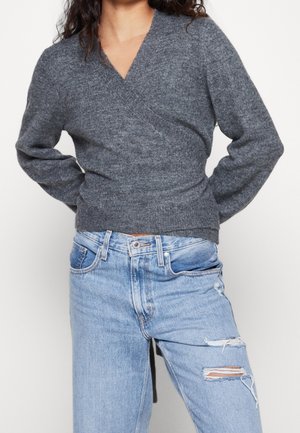 Gilet - mottled dark grey