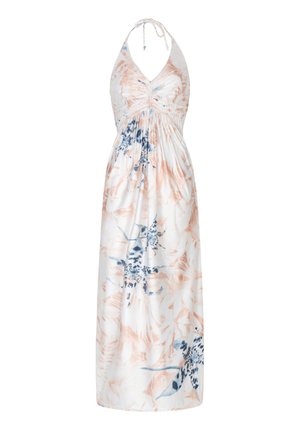 CONTADORA - HALTER - Maxikleid - champagne