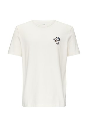 s.Oliver MET PEANUTS MOTIEF - Print T-shirt - weiß