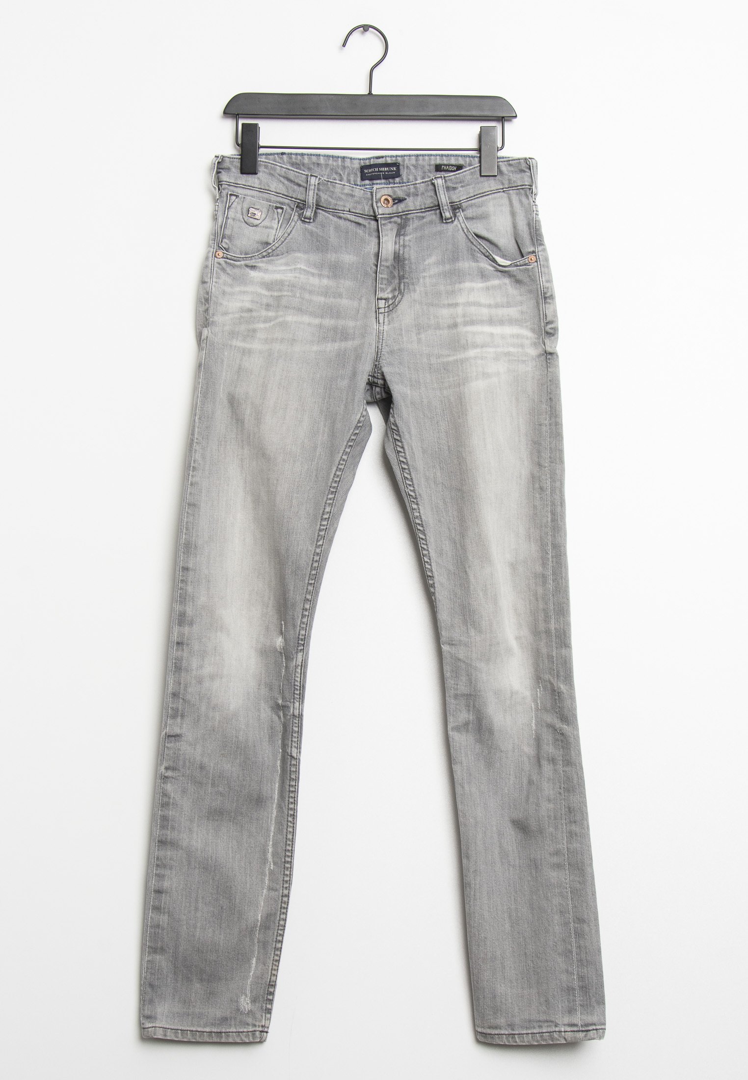 Scotch Shrunk Straight leg jeans - grey 