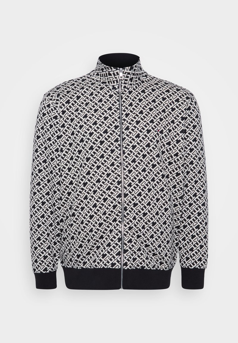 Tommy Hilfiger Sweater met rits zwart Tommy Hilfiger Sweater met rits zwart