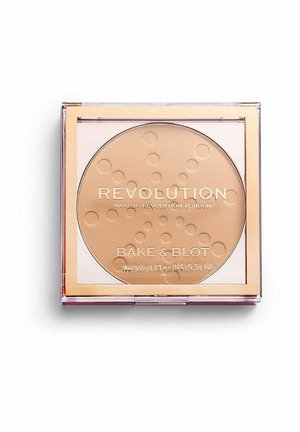 MAKEUP REVOLUTION BAKE & BLOT - BEIGE - Pudder - beige