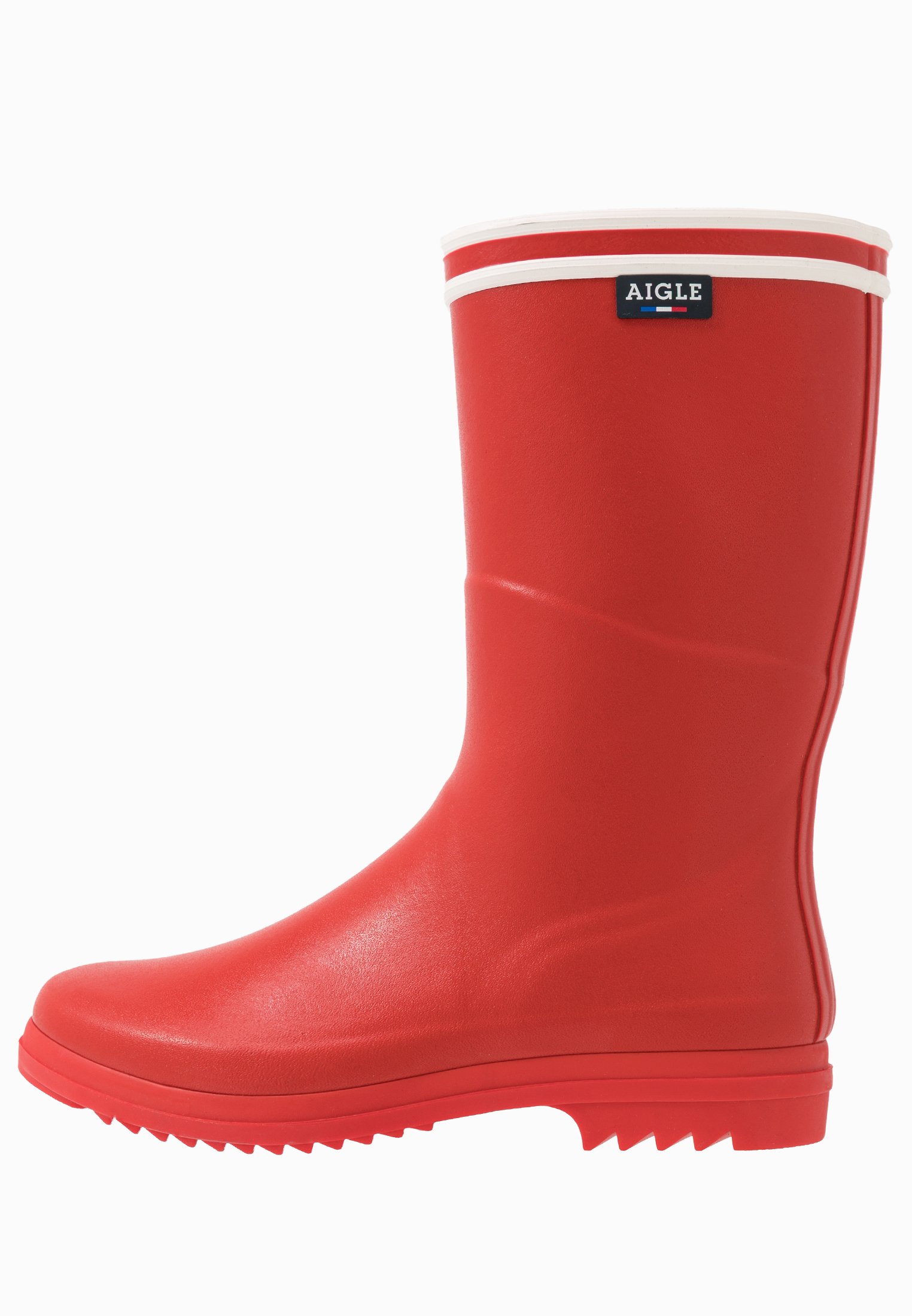 Aigle CHANTEBOOT STRIPES - Regenlaarzen - rouge/rood - Zalando.nl